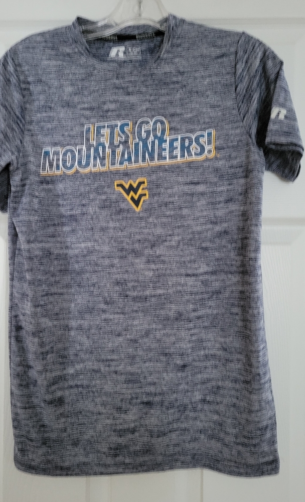 WV Mountaineers Short Sleeve Shirt Small 34/36